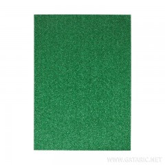 ΑΦΡΩΔΕΣ ΦΥΛΛΟ Α4 210x297 GLITTER GREEN 2,0 mm (ΣΥΣΚ-10ΤΕΜ)