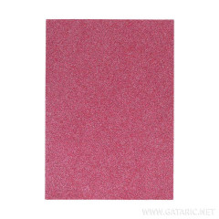 ΑΦΡΩΔΕΣ ΦΥΛΛΟ Α4 210x297 GLITTER  DARK PINK 2,0 mm (ΣΥΣΚ-10ΤΕΜ)