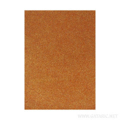 ΑΦΡΩΔΕΣ ΦΥΛΛΟ Α4 210x297 GLITTER COPPER 2,0 mm (ΣΥΣΚ-10ΤΕΜ)