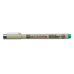 ΜΑΡΚΑΔΟΡΟΙ SAKURA  MICRON 01 ΠΡΑΣΙΝΟ  PIGMA (ΣΥΣ-12ΤΕΜ)