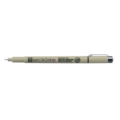 ΜΑΡΚΑΔΟΡΟΣ SAKURA MICRON 01 ΜΑΥΡΟ   PIGMA (ΣΥΣ-12ΤΕΜ)