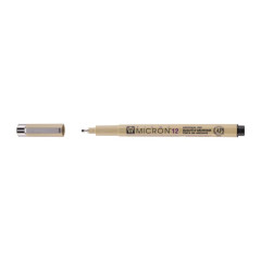 ΜΑΡΚΑΔΟΡΟΣ SAKURA MICRON 12  ΜΑΥΡΟ PIGMA (ΣΥΣ-12ΤΕΜ)