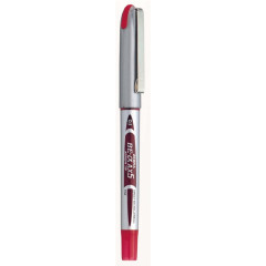 ΣΤΥΛΟ ZEBRA ZEBROLLER AX-5 SILVER 0.5MM RED ZB-15983Z (ΣΥΣΚ-10τεμ)
