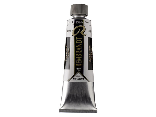ΛΑΔΙ REMBRANDT 150ML S1 105 ΛΕΥΚΟ WHITE