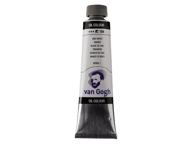 ΛΑΔΙΑ VAN GOGH 40ML S1 T.9 No. 104 ZINC WHITE (ΣΥΣ-3ΤΕΜ)