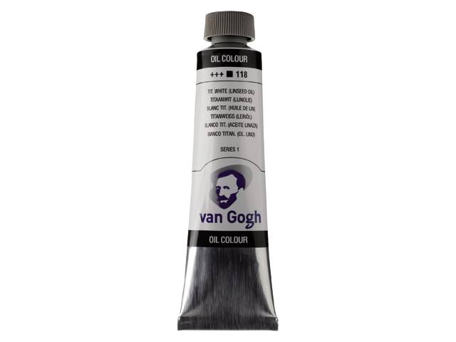 ΛΑΔΙΑ VAN GOGH 40ML S1 T.9 No. 118 TIT. WHITE-LINSEED (ΣΥΣ-3ΤΕΜ)
