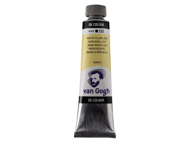 ΛΑΔΙΑ VAN GOGH 40ML S1 T.9 No. 222 NAPLES YELLOW LT (ΣΥΣ-3ΤΕΜ)
