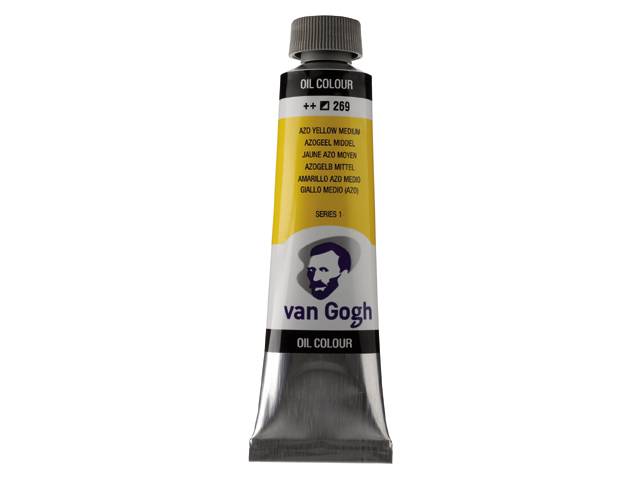 ΛΑΔΙΑ VAN GOGH 40ML S1 T.9 No. 269 AZO YELLOW MEDIUM (ΣΥΣ-3ΤΕΜ)