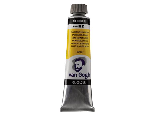 ΛΑΔΙΑ VAN GOGH 40ML S2 T.9 No. 271 CADM. YELLOW MED (ΣΥΣ-3ΤΕΜ)