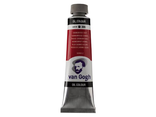 ΛΑΔΙΑ VAN GOGH 40ML S2 T.9 No. 306 CADMIUM RED DEEP (ΣΥΣ-3ΤΕΜ)