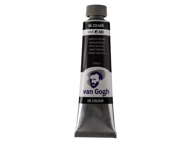 ΛΑΔΙΑ VAN GOGH 40ML S1 T.9 No. 403 VANDYKE BROWN (ΣΥΣ-3ΤΕΜ)