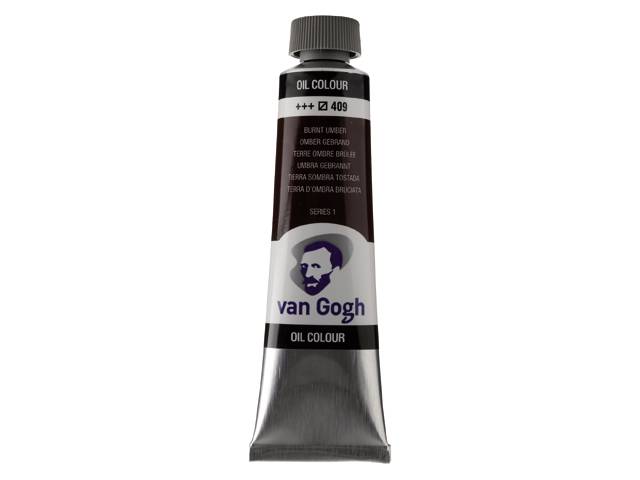 ΛΑΔΙΑ VAN GOGH 40ML S1 T.9 No. 409 BURNT UMBER (ΣΥΣ-3ΤΕΜ)