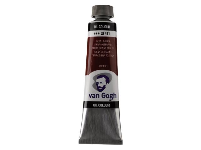 ΛΑΔΙΑ VAN GOGH 40ML S1 T.9 No. 411 BURNT SIENNA (ΣΥΣ-3ΤΕΜ)
