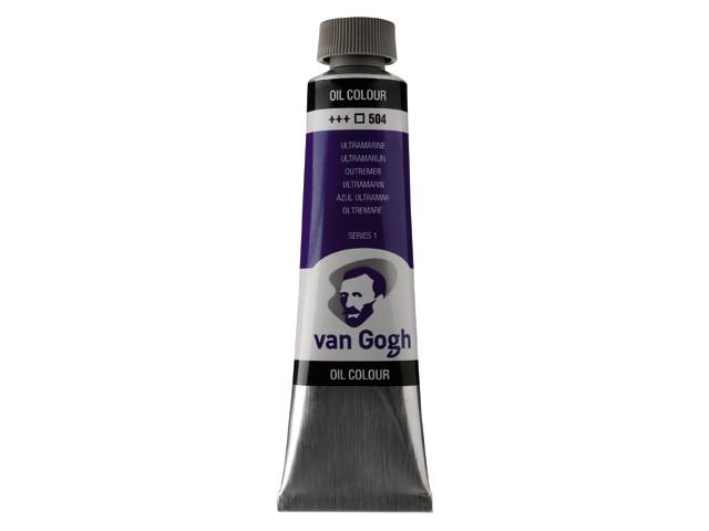 ΛΑΔΙΑ VAN GOGH 40ML S1 T.9 No. 504 ULTRAMARINE (ΣΥΣ-3ΤΕΜ)