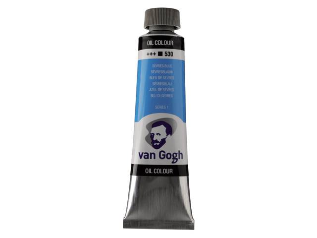 ΛΑΔΙΑ VAN GOGH 40ML S1 T.9 No. 530 SEVRES BLUE (ΣΥΣ-3ΤΕΜ)