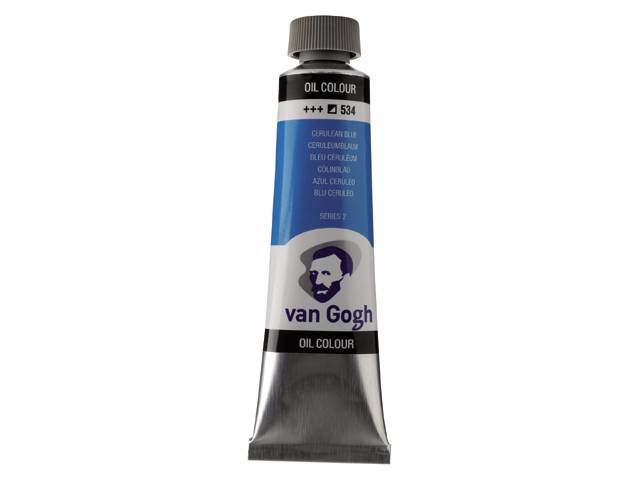 ΛΑΔΙΑ VAN GOGH 40ML S2 T.9 No. 534 CERULEAN BLUE (ΣΥΣ-3ΤΕΜ)