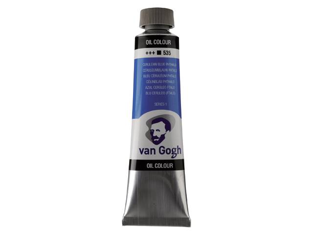 ΛΑΔΙΑ VAN GOGH 40ML S1 T.9 No. 535 CER. BLUE PHTH (ΣΥΣ-3ΤΕΜ)
