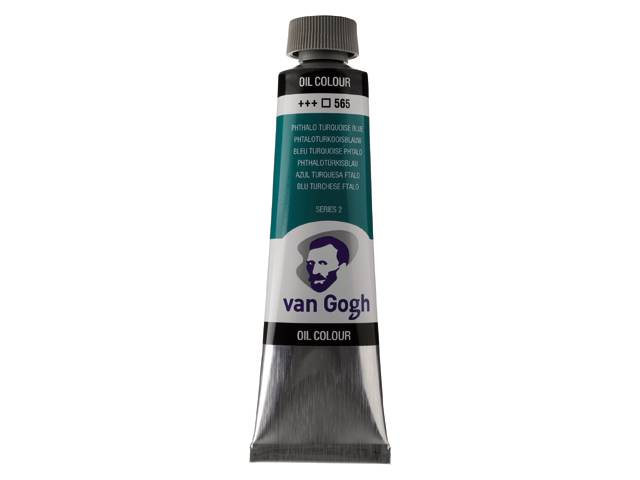 ΛΑΔΙΑ VAN GOGH 40ML S2 T.9 No. 565 PHTH TURQ.BLUE (ΣΥΣ-3ΤΕΜ)