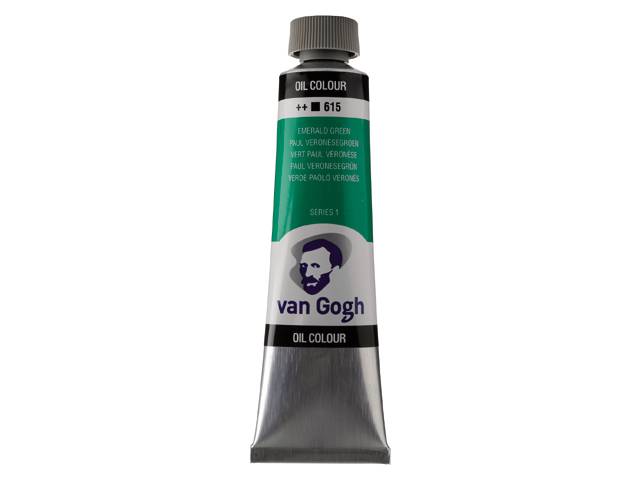ΛΑΔΙΑ VAN GOGH 40ML S1 T.9 No. 615 EMERALD GREEN (ΣΥΣ-3ΤΕΜ)