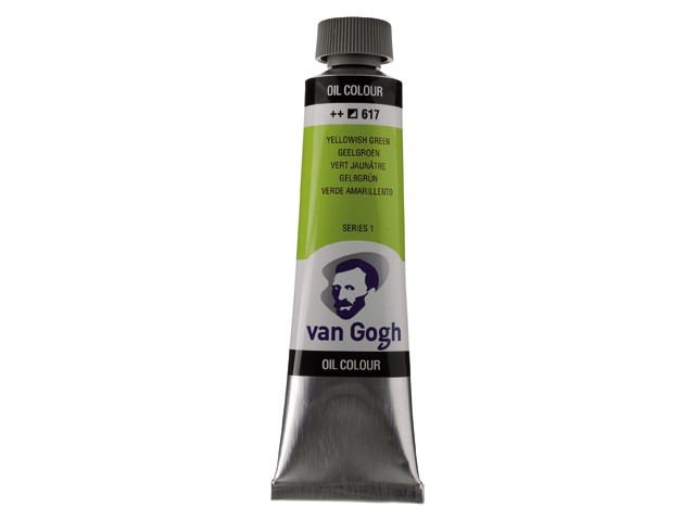 ΛΑΔΙΑ VAN GOGH 40ML S1 T.9 No. 617 YELLOWISH GREEN (ΣΥΣ-3ΤΕΜ)