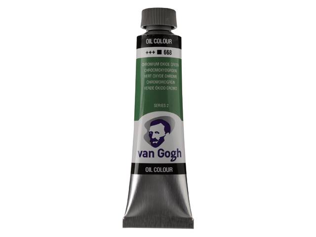 ΛΑΔΙΑ VAN GOGH 40ML S2 T.9 No. 668 CHROMIUM OX. GREEN (ΣΥΣ-3ΤΕΜ)