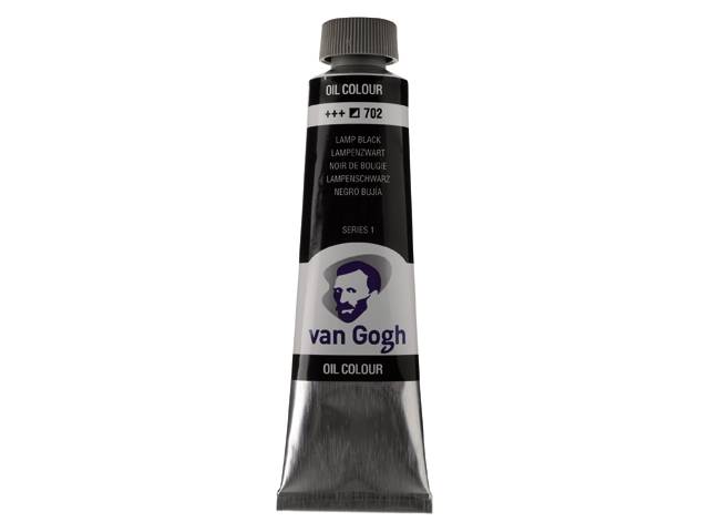 ΛΑΔΙΑ VAN GOGH 40ML S1 T.9 No. 702 LAMPBLACK (ΣΥΣ-3ΤΕΜ)