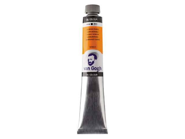 ΛΑΔΙΑ VAN GOGH 60ML S2 No. 211 CARDM. ORANGE (ΣΥΣ-3ΤΕΜ)