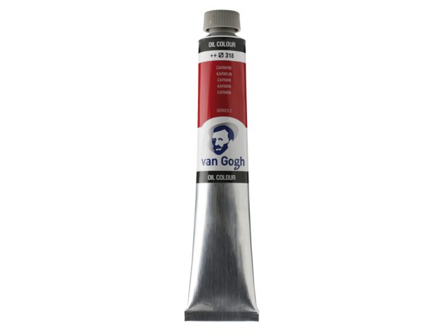 ΛΑΔΙΑ VAN GOGH 60ML S2 No. 318 CARMINE (ΣΥΣ-3ΤΕΜ)