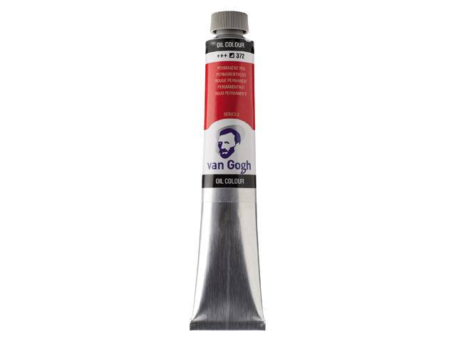 ΛΑΔΙΑ VAN GOGH 60ML S2 No. 372 PERM. RED (ΣΥΣ-3ΤΕΜ)