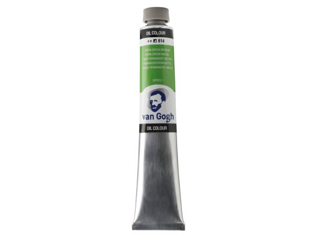 ΛΑΔΙΑ VAN GOGH 60ML S1 No. 614 PERM. GREEN MED (ΣΥΣ-3ΤΕΜ)