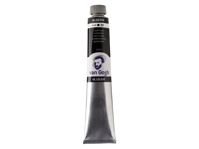 ΛΑΔΙΑ VAN GOGH 60ML S1 No. 701 IVORY BLACK (ΣΥΣ-3ΤΕΜ)