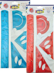 ΣΕΤ ΧΑΡΑΚΕΣ FLEXI 4ΤΕΜ 30CM 2ΧΡΩΜΑΤΑ