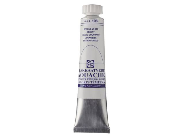 GOUACHE ΤΕΜΠΕΡΑ 20ML 106 WHITE ΕΧΤΡΑ OPAQ ROYAL TALENS (ΣΥΣ-3ΤΕΜ)