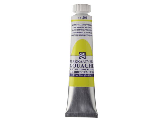 GOUACHE ΤΕΜΠΕΡΑ 20ML 205 LEMON YELLOW ROYAL TALENS (ΣΥΣ-3ΤΕΜ)