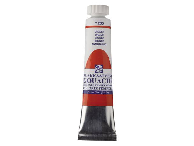 GOUACHE ΤΕΜΠΕΡΑ 20ML 235 ORANGE ROYAL TALENS (ΣΥΣ-3ΤΕΜ)