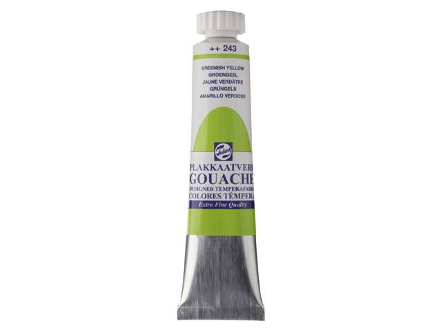 GOUACHE ΤΕΜΠΕΡΑ 20ML 243 GREENISH YELLOW ROYAL TALENS (ΣΥΣ-3ΤΕΜ)