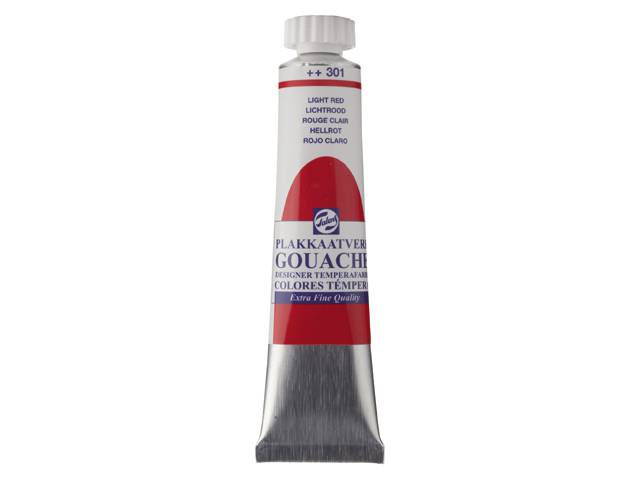 GOUACHE ΤΕΜΠΕΡΑ 20ML 301 LIGHT RED ROYAL TALENS (ΣΥΣ-3ΤΕΜ)