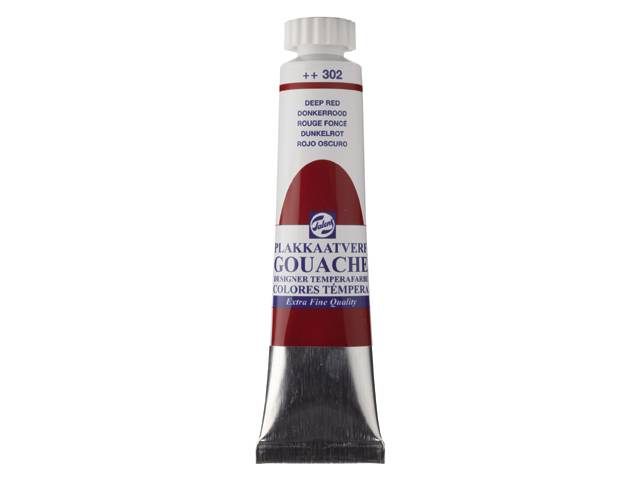 GOUACHE ΤΕΜΠΕΡΑ 20ML 302 DEEP RED ROYAL TALENS (ΣΥΣ-3ΤΕΜ)