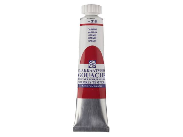 GOUACHE ΤΕΜΠΕΡΑ 20ML 318 CARMINE ROYAL TALENS (ΣΥΣ-3ΤΕΜ)