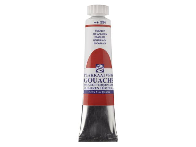 GOUACHE ΤΕΜΠΕΡΑ 20ML 334 SCARLET ROYAL TALENS (ΣΥΣ-3ΤΕΜ)