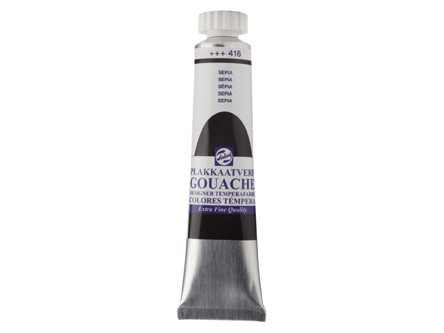 GOUACHE ΤΕΜΠΕΡΑ 20ML 416 SEPIA ROYAL TALENS (ΣΥΣ-3ΤΕΜ)