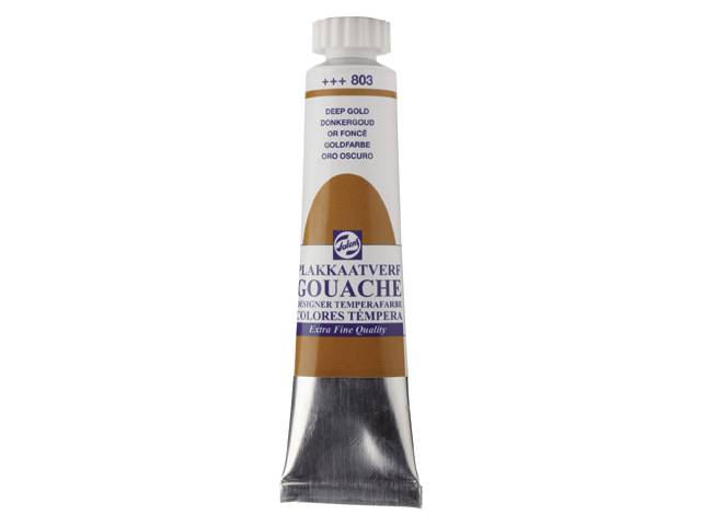 GOUACHE ΤΕΜΠΕΡΑ 20ML 803 ΣΚΟΥΡΟ ΧΡΥΣΟ ROYAL TALENS (ΣΥΣ-3ΤΕΜ)