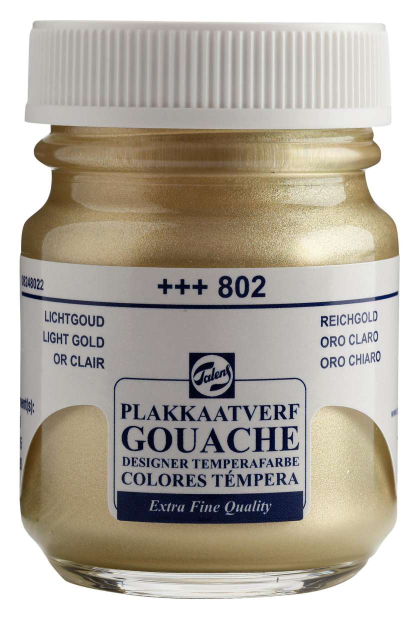 GOUACHE ΤΕΜΠΕΡΑ 50ML 802 LIGHT GOLD ROYAL TALENS