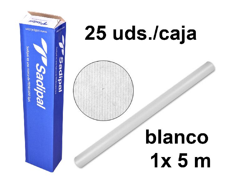 ΧΑΡΤΙ ΚΡΑΦΤ ΛΕΥΚΟ 1Χ5M SADIPAL (ΣΥΣΚ-30τεμ)