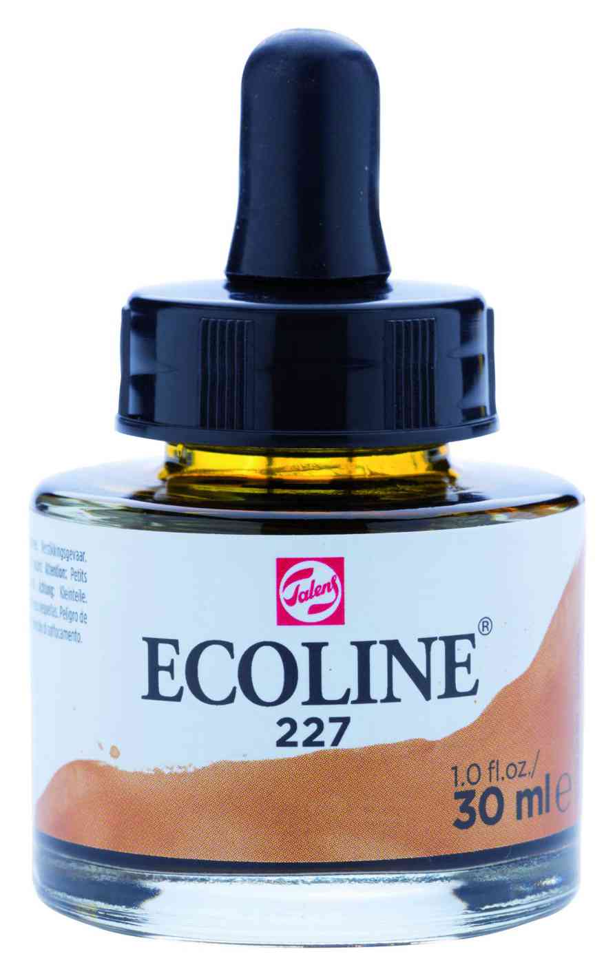 ECOLINE ROYAL TALENS 30ML 227 YELLOW OCHRE (ΣΥΣ-3TEM)