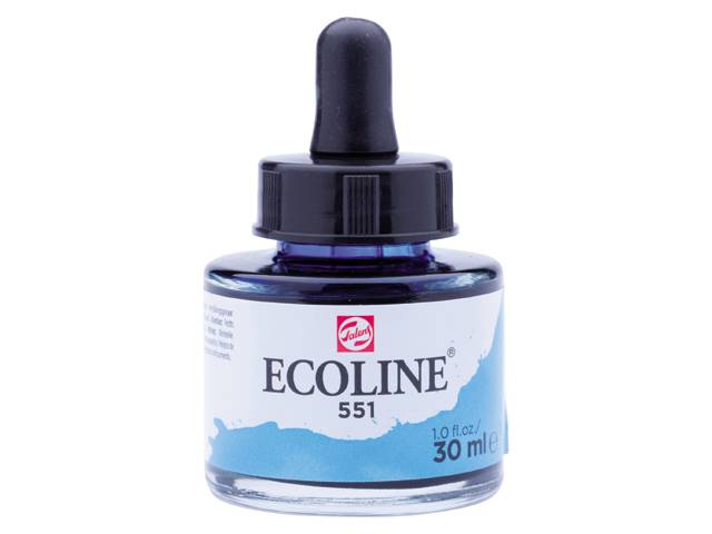 ECOLINE ROYAL TALENS 30ML 551 SKY BLUE LT (ΣΥΣ-3TEM)