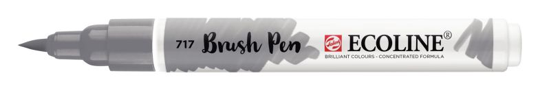 ECOLINE ROYAL TALENS BRUSHPEN 717 Cold Grey