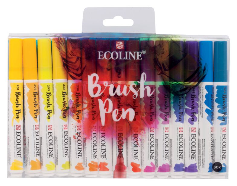 ECOLINE ROYAL BRUSHPEN ΣΕΤ 30ΤΕΜ TALENS