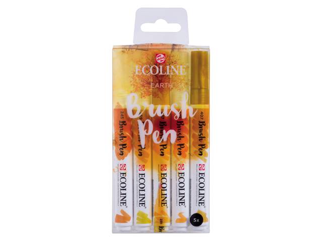 ECOLINE ROYAL EARTH BRUSHPEN ΣΕΤ 5TEM