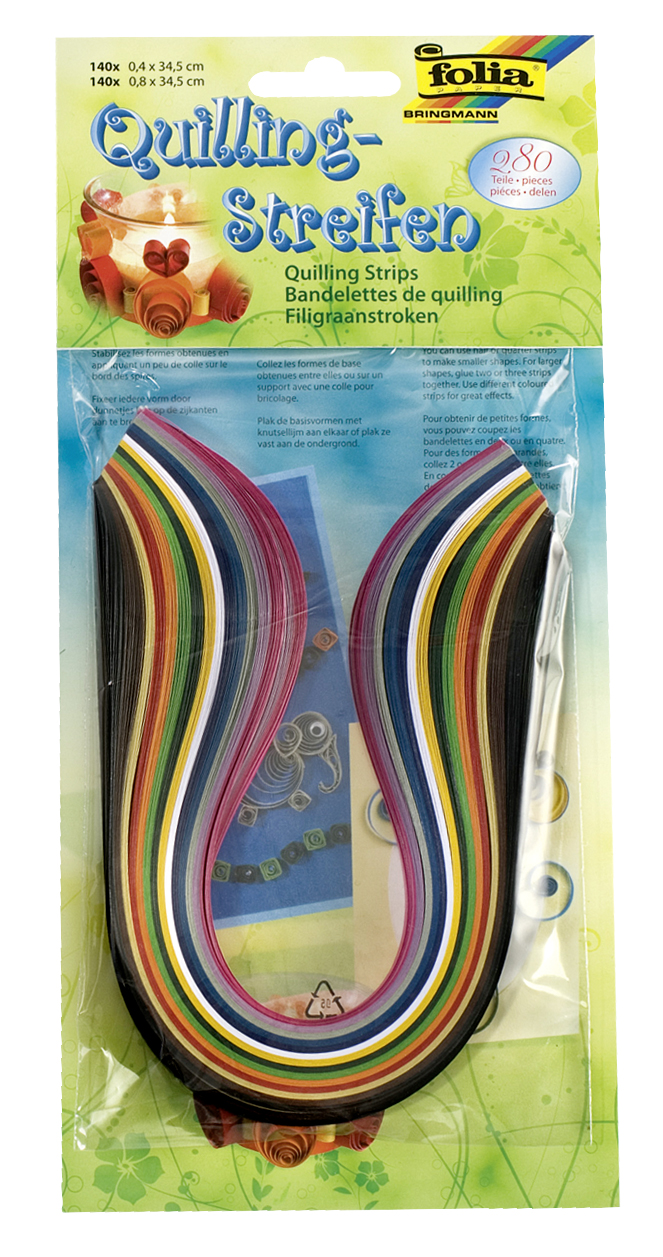 ΧΑΡΤΙ ΛΩΡΙΔΕΣ ΓΙΑ QUILLING, 280 ΤΕΜΑΧΙΑ, 14 ΧΡΩΜΑΤΑ, ΣΕ 2 ΜΕΓΕΘΗ (0,5 X 34,5 CM ΚΑΙ 0,8 X 34,5 CM)